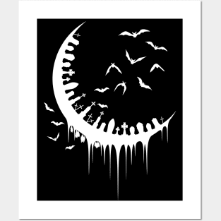 Cemetery Moon Posters and Art